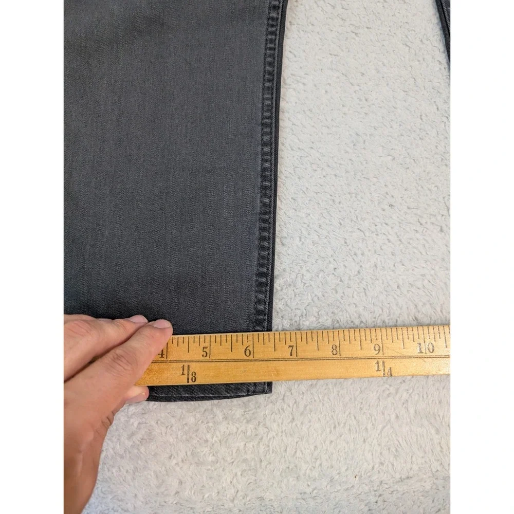 NEW Mugsy Willys Mens 28x30 Stretch Knit Flex Denim Jeans 5 Pocket Black FLX3NDG